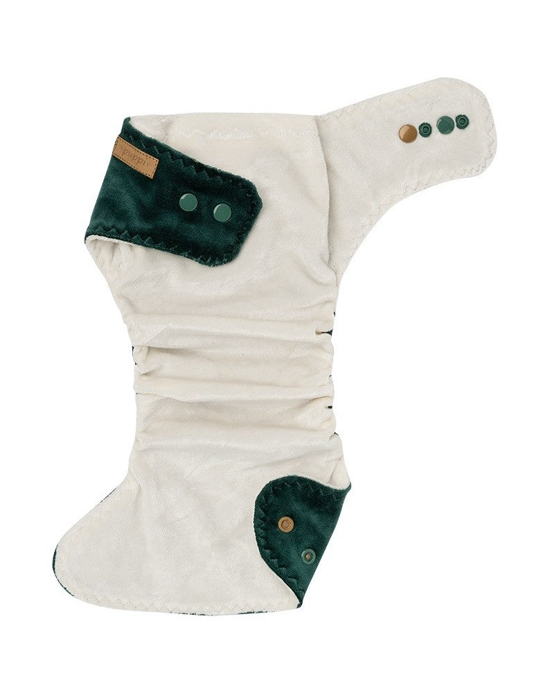 Puppi Mini Onesize *Super Slim* Fitted Nappy: Hook & Loop