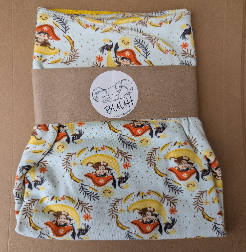 Buuh Tencel & Organic Cotton Pre-flat Nippa Nappy