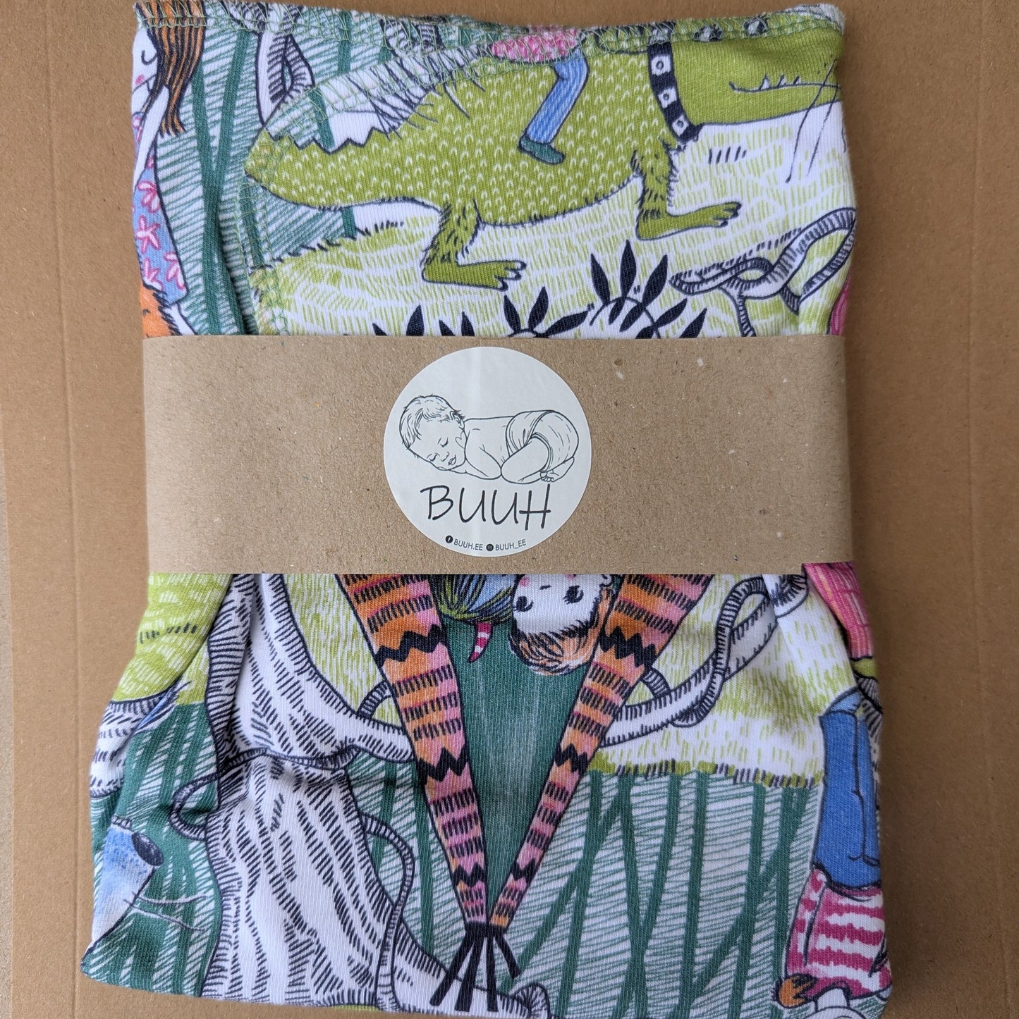 Buuh Tencel & Organic Cotton Pre-flat Nippa Nappy