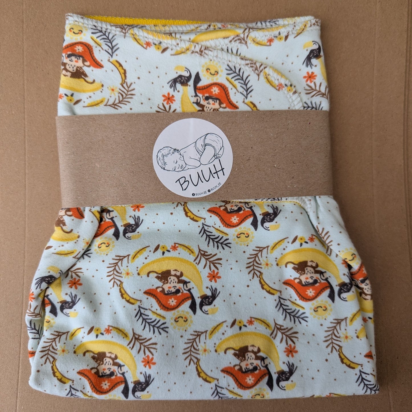 Buuh Tencel & Organic Cotton Pre-flat Nippa Nappy