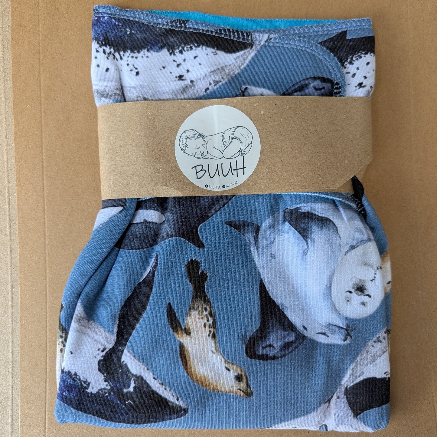 Buuh Tencel & Organic Cotton Pre-flat Nippa Nappy