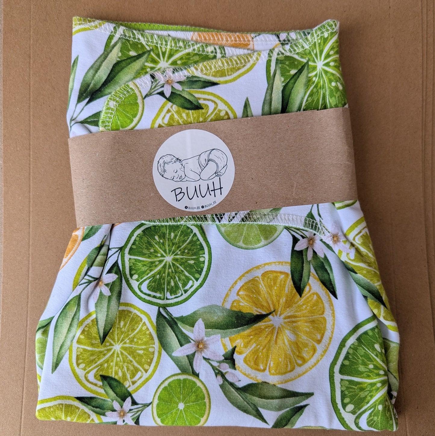 Buuh Tencel & Organic Cotton Pre-flat Nippa Nappy