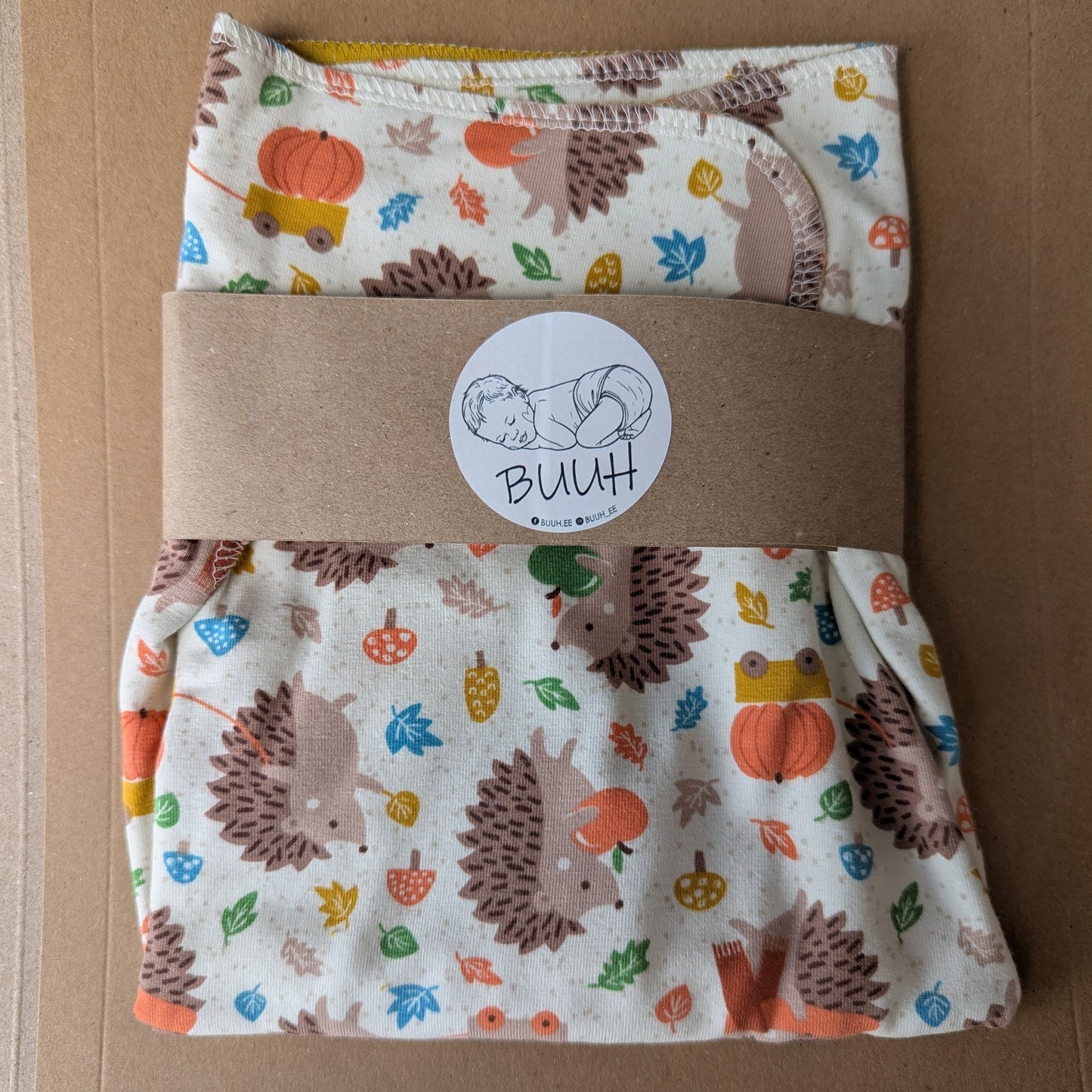 Buuh Tencel & Organic Cotton Pre-flat Nippa Nappy
