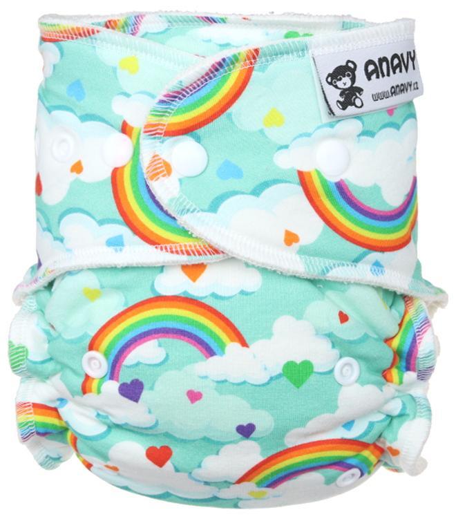 CLEARANCE Anavy Onesize Fitted Nappy - Snaps