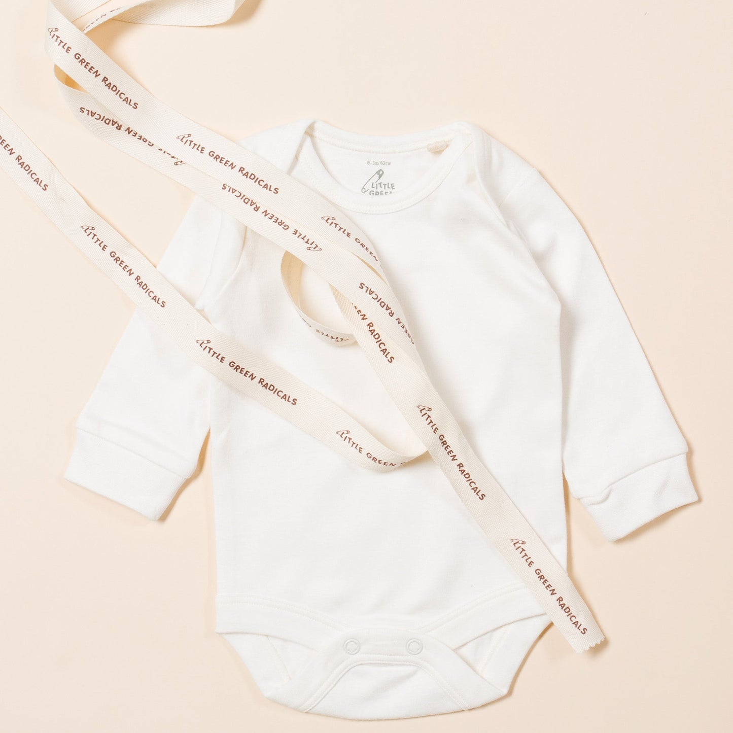 LGR Natural Long Sleeve Baby Body