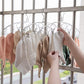 Laundry Hanger with 10 Clips