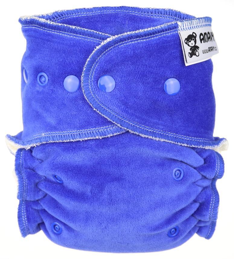 CLEARANCE Anavy Onesize Fitted Nappy - Snaps