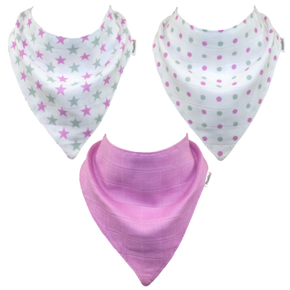 MuslinZ Cotton Dribble Bibs