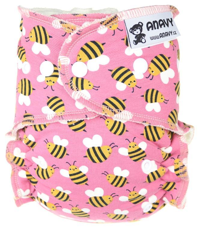 CLEARANCE Anavy Onesize Fitted Nappy - Snaps