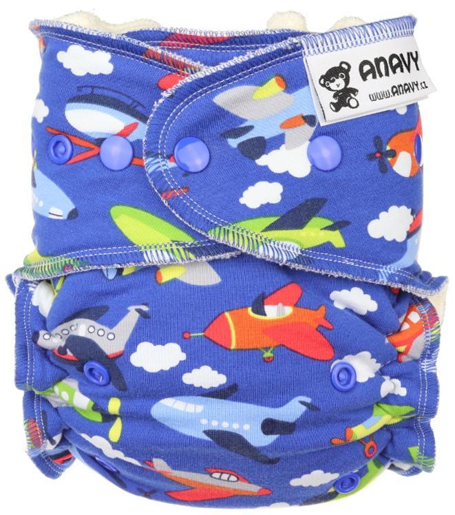 CLEARANCE Anavy Onesize Fitted Nappy - Snaps