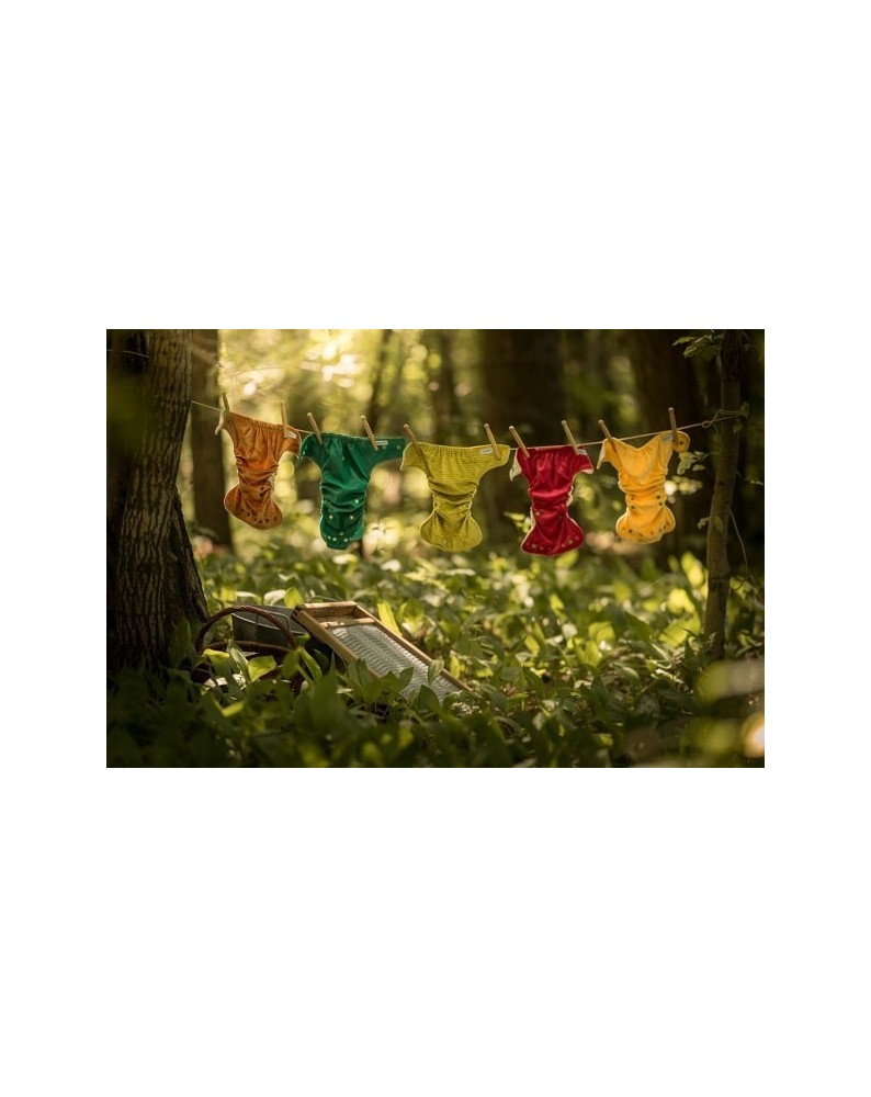 Puppi Onesize *Super Slim* Fitted Nappy: Snaps